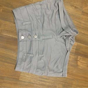 Refuge grey high waist Shortie shorts
